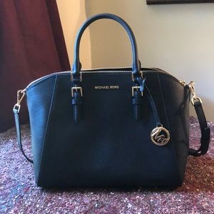 Michael Kors Leather Satchel